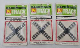 7657 Bachmann N Gauge 90 Degree Crossing Track #7657