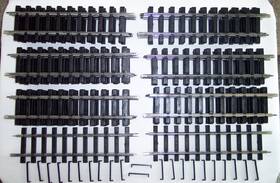 94500 Bachmann 94511 Large Scale - G Gauge 26 Pieces Of 12 Inch Straight Track And 22 Clips