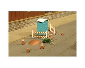 Bac33114 Bachmann Scenescapes Building Site Accessories Ho Scale