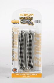 44804 Bachmann-e-z Tr Ns 19inch Rad Crv 6 N