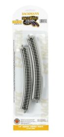 44853 Bachmann-e-z Track R With Nickel Silver Rail And Gray Roadbed 14inch Radius Curve Pk