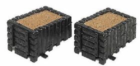 94690 Bachmann G Gauge Bumpers 2 Piece Set Nib New