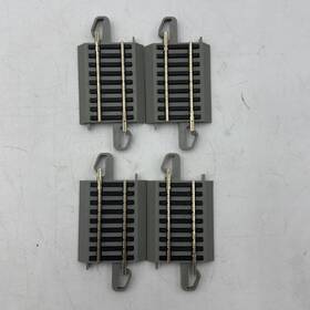 H4413 Bachmann Ez Track Ho Scale Lot Of 4 - 2 1/4 Inch Straight Pieces