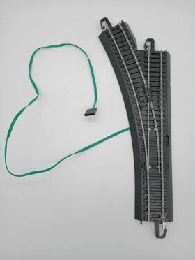 H4561b-l Bachmann H4461a-r Ez Track Ho Scale Switch Left Hand Steel Rails