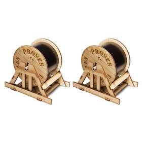 Bac39113 Bachmann Industries O Cable Drums 2/pk Track