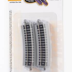 Bac44822 Bachmann Industries N Ns Ez Half-section 12.5 Radius Curve 6 Track