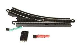Bachmann Trains 885259395561 - Snap-fit E-z Track Remote Turnout Right 1/card Steel Al