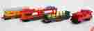 Bb-2001 Unknown Ho Scale Train Featuring 4 Cars