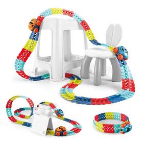 Bcwj Nets 768459034211 230 Pcs Car Track Set Race Toys For Boys Kids Christmas Birthday F