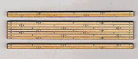 2-rails Blair Line 833402002651 265 O 2-lane 7.18 Laser-cut Wood Grade Crossing Set Of 2