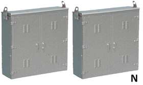 Blma-605 Blma Models N Scale - Pkg Of 2 Electrical Boxes Small Modern Assembled