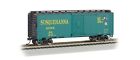 17058 Boxcar 40 Silver Bachmann Western Trains York Susquehanna Series