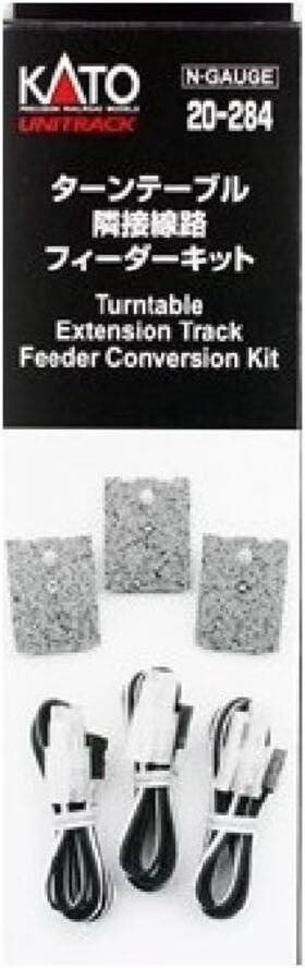20-284 Brand Kato N Scale Unitrack Turntable Extension Track Feeder Conversion Kit