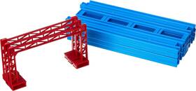 R-04af27 Brand Takara Tomy 4904810152170 Japan Toy Car Model - Plarail Double Track Straight Rail 4 Pieces