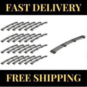 2793471 Branded New Case Of 24 O-96 Curve O Gauge High Tensile Strength Tubular Train Tracks