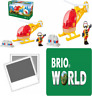 33797 Brio World Firefighter Helicopter 3 Piece Toy