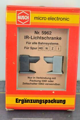 5962 Busch Infrared Light Barrier / Switch Ho N Z Scale