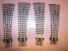 Bw-87 Peco 4 Small Radius Code 100 Nickel Silver Ho Switches 2 Rt Lt