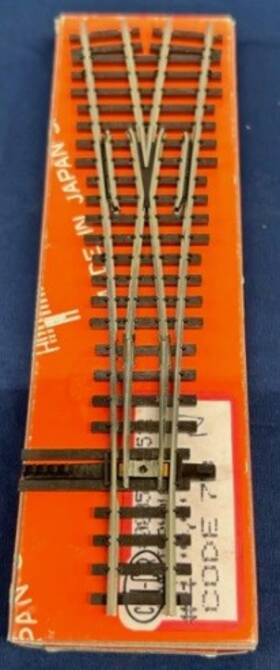 0005-009502 Con-cor N Code 70 Shinohara 9m/m # 6 Right Hand Switch Track Turnout