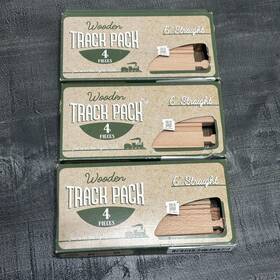 Conductor Carl 609465142401 Wood Train Track Expansion Packs Compatible With Most Tracks 6 Inch Strai