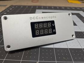 Dcc-ava.1 Dcc Concepts Alpha Meter For Dc And Ac Layouts