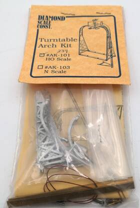 Ak-101 Diamond Scale Ho Turntable Arch Kit