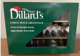 103809 Dillards G Scale Track Add On Pack 5 Ft Of Straight 6 Pieces