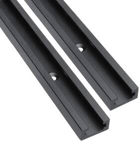 Direct 711181652949 T-track 36 Inch Double Cut Profile Universal With Predrilled Mounting Holes -woodw