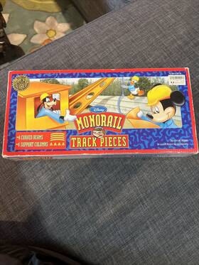 12714000 Disney Monorail Track Extension Pieces Curved