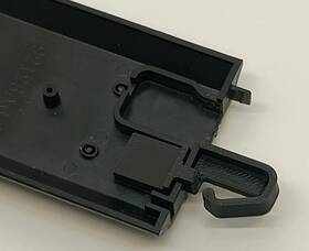 Bach30b Distinctive 3d Designs E-z Track Repair Clip-connectors Bachmann 30 Pieces Black Ho Scale