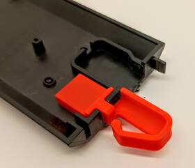 Bach30r Distinctive 3d Designs E-z Track Clips - Connectors 30 Pcs Repair Bachman Red Ho Scale