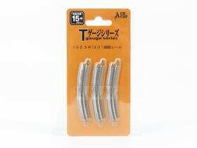 132.5r Eishindo 527998060145 T Gauge 1/450 Scale Ace Cap 30 Curved Track 3-pack