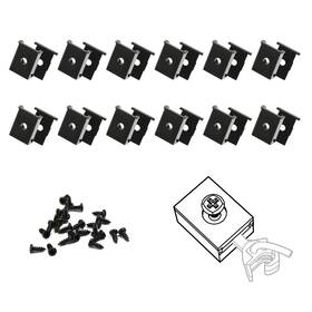 Hp0887m Evemodel 6 Pairs Ho Scale 1 87 Coupler Pocket Cover 11 8.6 4.1mm 0.4 0.34 0.16inch