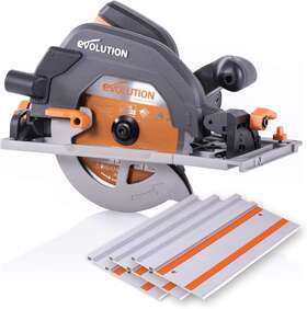 027-0004c Evolution 691042222279 - Power Tools R185ccsx 7-1/4 Inch Multi-material Circular Track