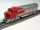 64301 F7 Bachmann Emd Ho Soundtraxx Dcc Unnumbered Fe Red Silver Santa