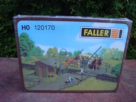 120170 Faller Model Railroad Building Kit Field Track Crossing Ho Scale By New