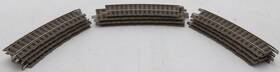 6127 Fleischmann 005575061223 Ho Scale Assorted Curved Track Sections 6122 And 12 Ex