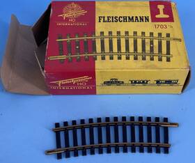 R357 Fleischmann 6026 Vintage H0 Nr. Model Track 1/2 5 20 Pieces In The Box