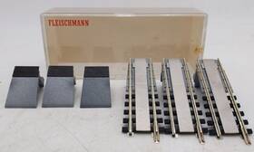 6651 Fleischmann 6653 Ho A/c Extension Set For Turntable Ex/box