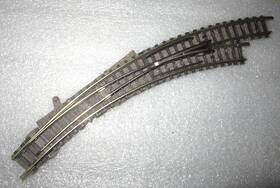 9144 Fleischmann 9169 N Right Hand Curved Turn Out Switch Point Conductive Frog