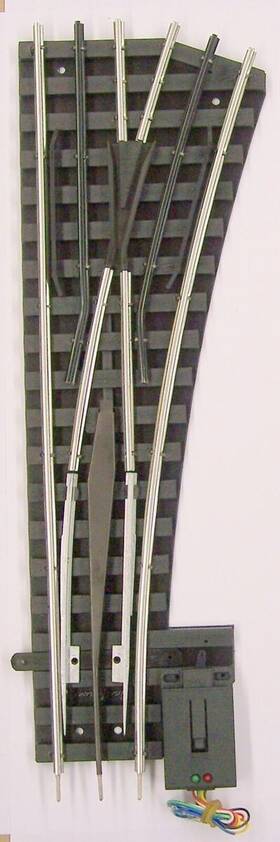 1145 Gargraves O O72 Inch Phantom Right Hand Remote Control Switch Turnout