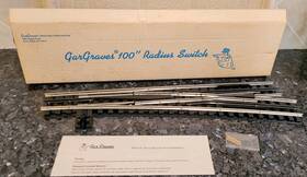 2-3500 Gargraves 100 Inch Radius Phantom Switch Item 103 Rad. Manual Control Nos