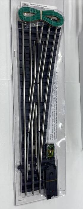 203-rc Gargraves O Right Hand 100 Inch Radius Regular Remote Control Switch Turnout