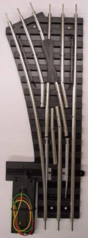 236-rc Gargraves O O54 Left Hand Regular Remote Control Switch Turnout