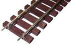 401sw-6 Gargraves S Gauge Tinplate 6.2inch Wood Tie Sectional Track 10