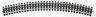 80-101s Gargraves O 3 Rail Phantom Tinplate 80inch Curve Tie Sectional Track 10