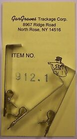 912-1b Gargraves O Tinplated Connectors For Center Rail Bulk