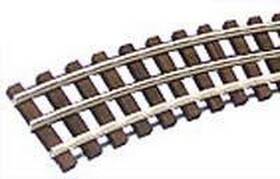 Wt-42-201 Gargraves Bto O 3 Rail Reg. Tinplate 42 Inch Curve Wood Tie Sectional Track