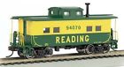 16807 Green Scale Reading Ho 94070 Steel Caboose Northeast Bachmann Yellow