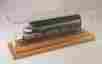 Ho9dt Tam Industries Dark Oak 9 Display Case W Track Ho Gauge